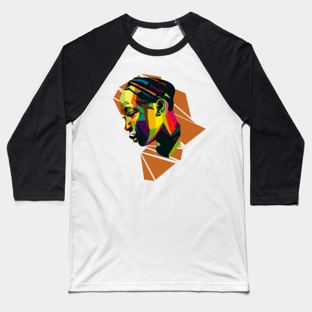 Africa. Baseball T-Shirt by LeonLedesma